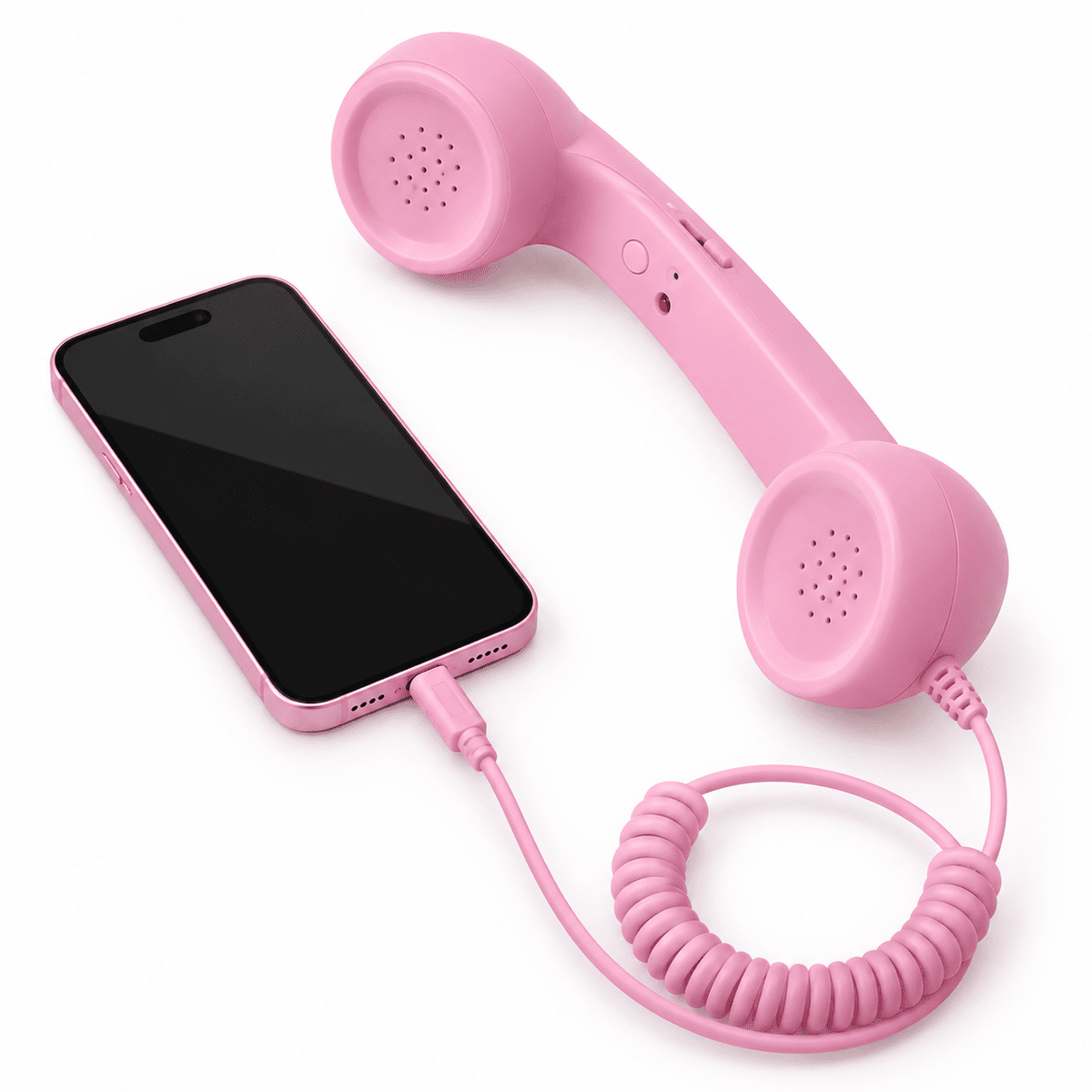 Teléfono retro para móvil